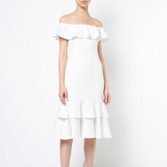 NWT Jay Godfrey Momoa Ruffle Dress - Picture 1 of 6